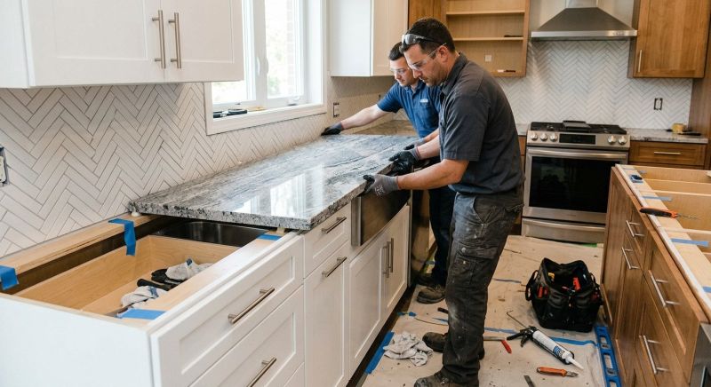 Kitchen Countertop Installation in Santa Rosa, CA