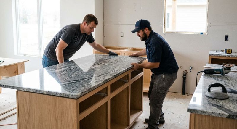 Custom Countertop Installation in Lake County, IL