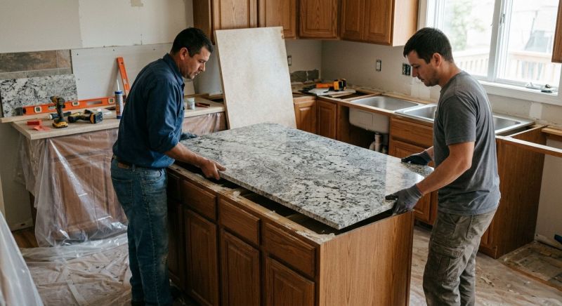 Granite Countertop Installation in Sonoma County, CA
