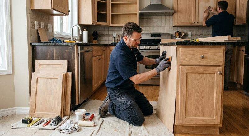 Kitchen Cabinets Refacing in Dayton, OH