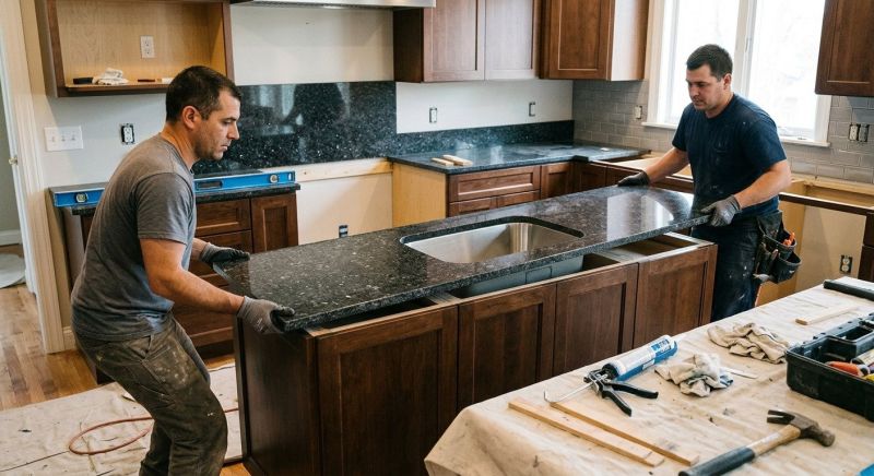 Kitchen Countertop Installation in Sonoma County, CA