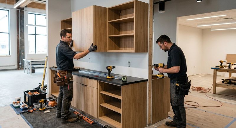 New Cabinets Installation in Bloomington, IN