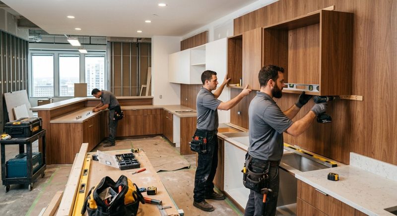Wood Cabinet Installation in Cincinnati, OH